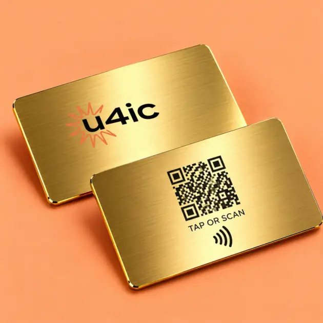 Product name	NFC Smart Metal Business Card – Gold